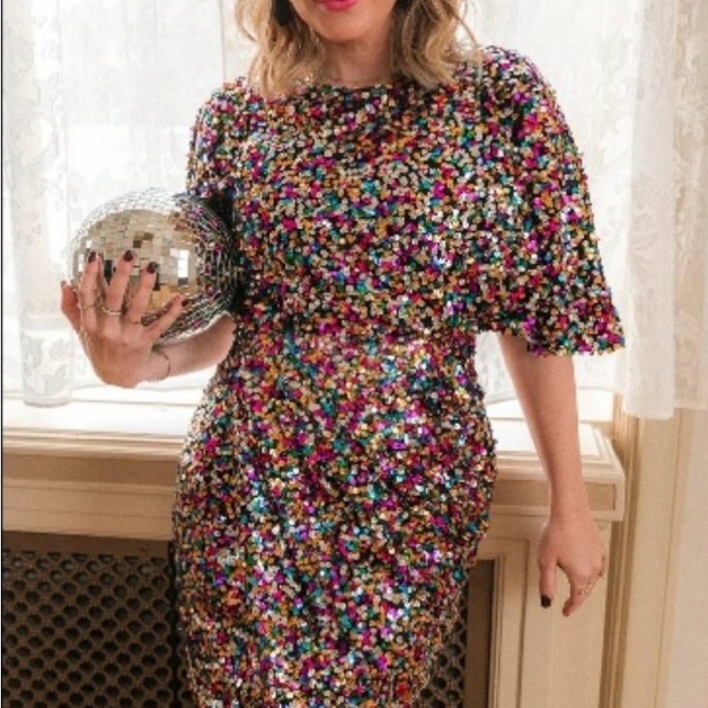 Ivy City Co Confetti Dress